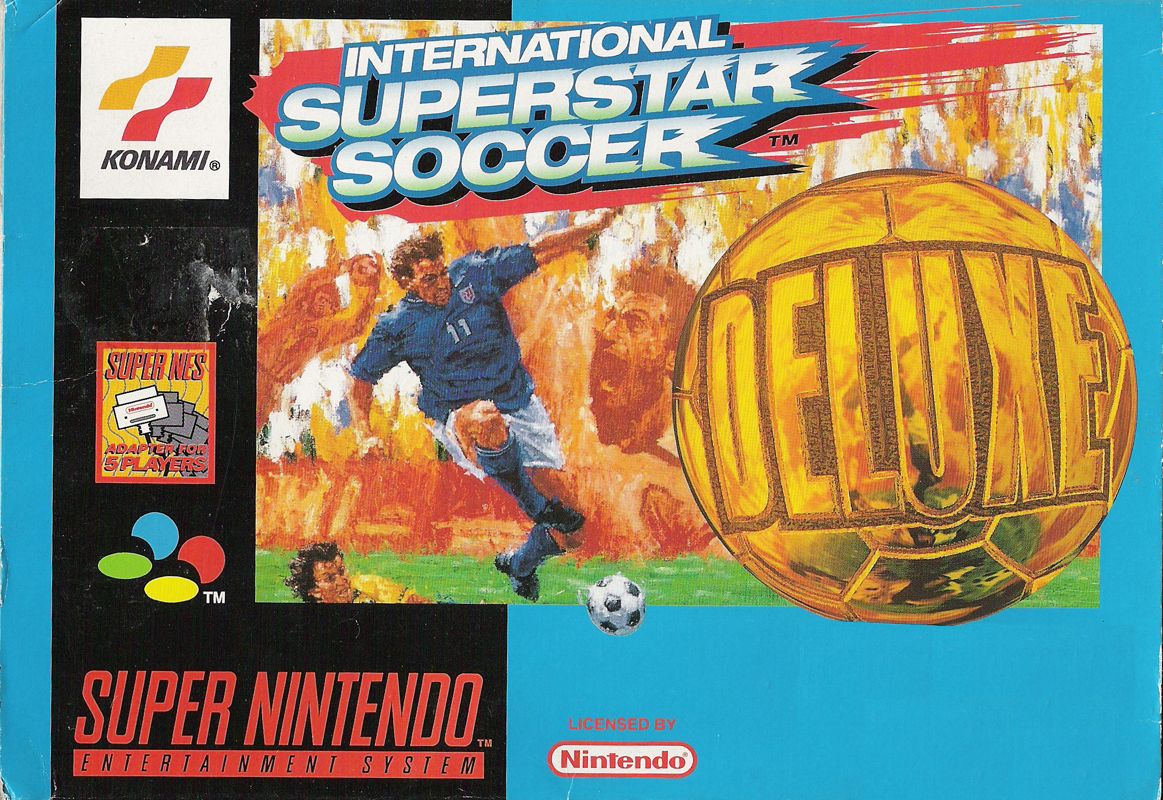 International Superstar Soccer Deluxe box art for Playstation
